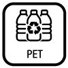 Újrahasznosított PET palack